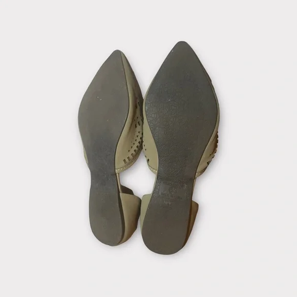 Madden Girl - Laser Cut D’Orsay Flats - Olive - Size 8.5 - Picture 5 of 6